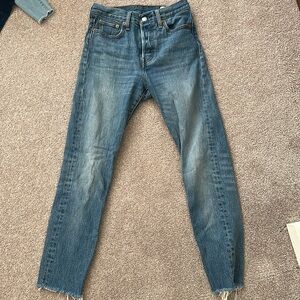 Levi's Blue Straight Jeans Classic Denim
